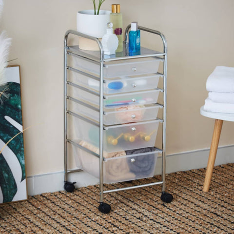 HOMEBOX | Aspen 6-Tier Trolley - 32.5x37x74.5 cm | 162937783