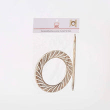 HOMEBOX | Ava Wooden Round Tie Back - 17.5 cm | 163152607