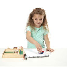 MELISSA & DOUG | Wooden Stamp Set - Dinosaurs 4+ years | 46001633