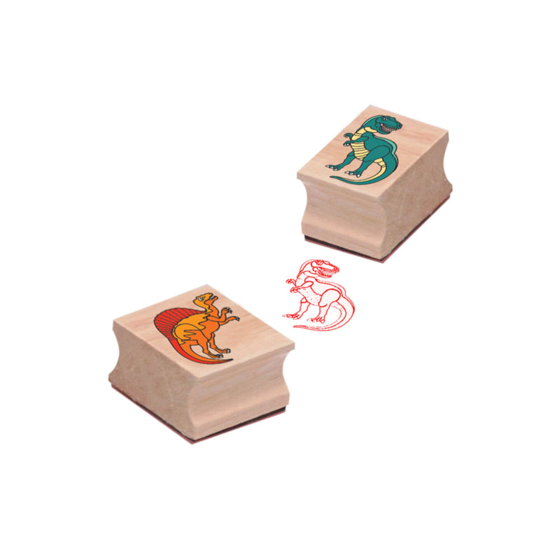 MELISSA & DOUG | Wooden Stamp Set - Dinosaurs 4+ years | 46001633