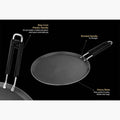 HOMEBOX | Ferric Wrought Iron Flat Pan - 25.5 cm | 163909391