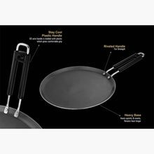 HOMEBOX | Ferric Wrought Iron Flat Pan - 25.5 cm | 163909391