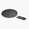 HOMEBOX | Ferric Wrought Iron Flat Pan - 25.5 cm | 163909391