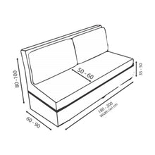 HOMEBOX | Essential 3-Seater Sofa Bed Cover | 163924459