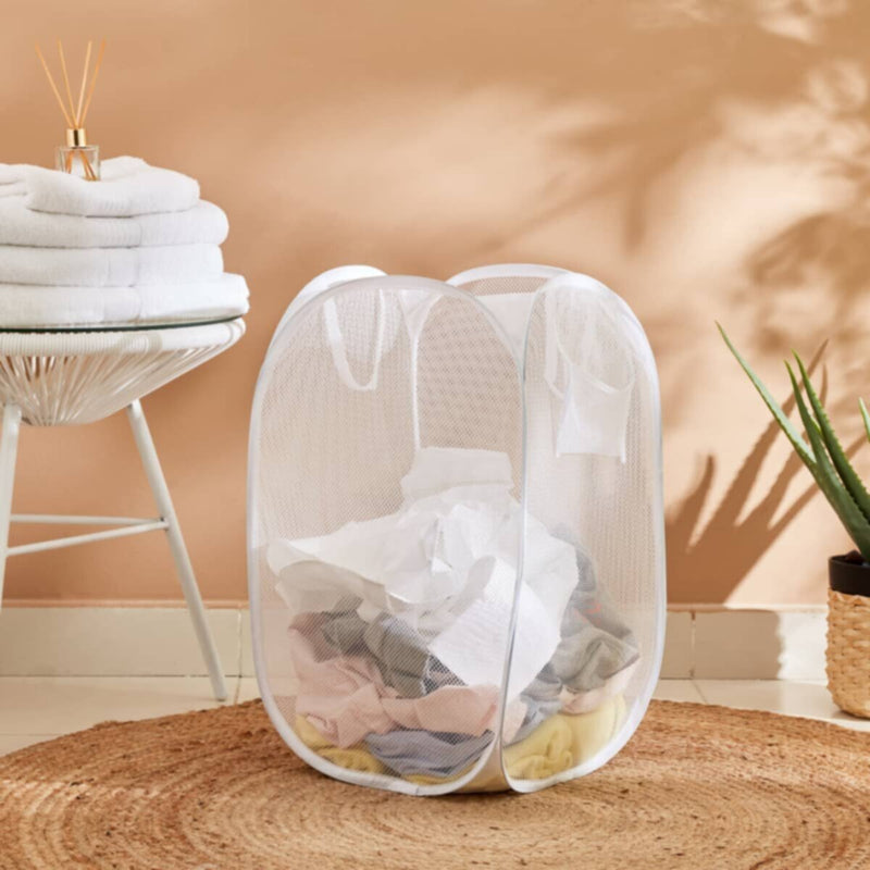 HOMEBOX | Ebase Pop-Up Laundry Hamper - 37x37x60 cm | 164238069