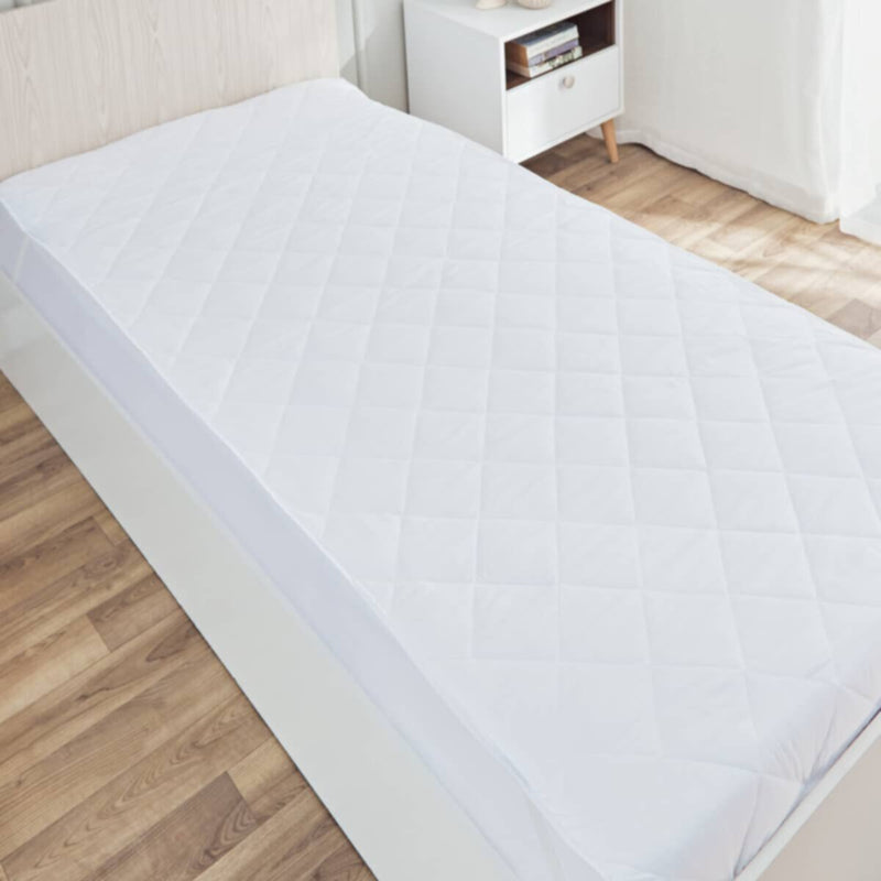 HOMEBOX | Hilton Microfiber Single Mattress Protector - 90x200 cm | 164323478