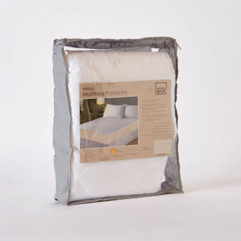 HOMEBOX | Hilton Microfiber Single Mattress Protector - 90x200 cm | 164323478