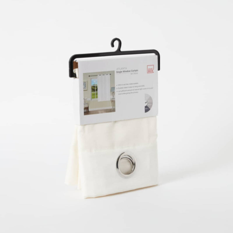 HOMEBOX | Atlanta Single Window Curtain - 140x160 cm | 164376488