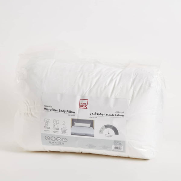 HOMEBOX | Essential Microfiber Body Pillow - 120x45 cm | 164412161