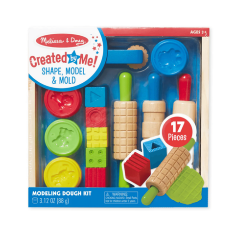 MELISSA & DOUG | Created by Me! Shape, Model, & Mold Modeling Dough Kit | 46000165
