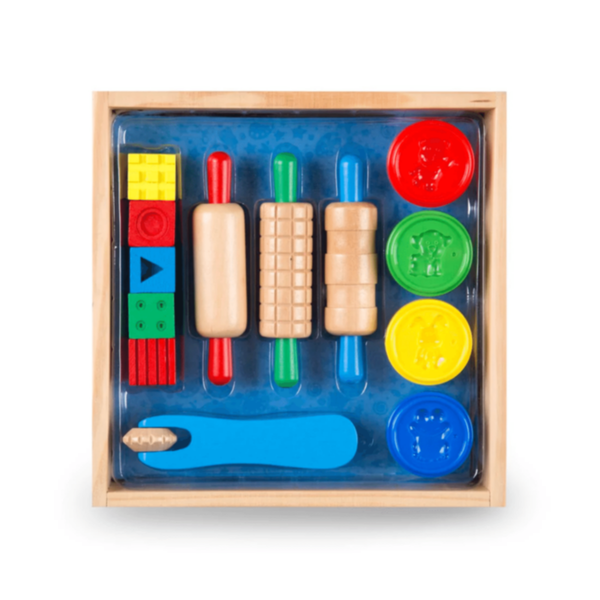 MELISSA & DOUG | Created by Me! Shape, Model, & Mold Modeling Dough Kit | 46000165