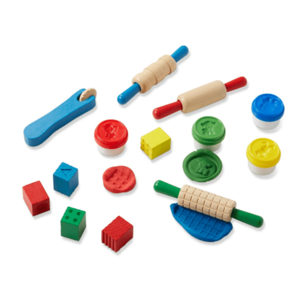 MELISSA & DOUG | Created by Me! Shape, Model, & Mold Modeling Dough Kit | 46000165