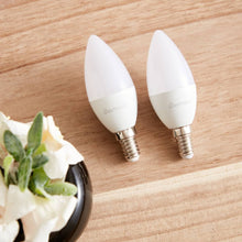 HOMEBOX | Oshtraco 2-Piece LED Candle Bulb Set - 4W E14 360 Lumen Warm White | 165159075