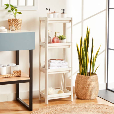 HOMEBOX | Allure Bios Rectangle 4-Tier Bathroom Caddy - 36x23x100 cm | 165284958