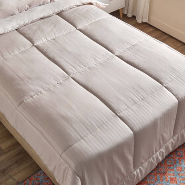 HOMEBOX | Bristol 3-Piece Twin Microfibre Reversible Comforter Set - 160x220 cm | 165312526