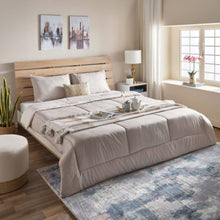 HOMEBOX | Bristol 3-Piece King Microfibre Reversible Comforter Set - 220x240 cm | 165312528