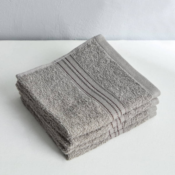HOMEBOX | Essential Carded 4-Piece Face Towel Set - 30x30 cm | 165409194