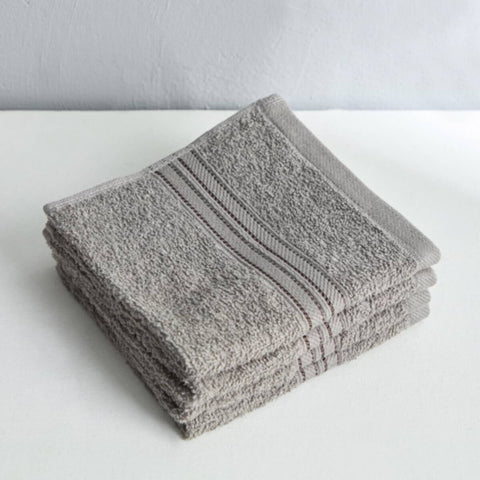 HOMEBOX | Essential Carded 4-Piece Face Towel Set - 30x30 cm | 165409194