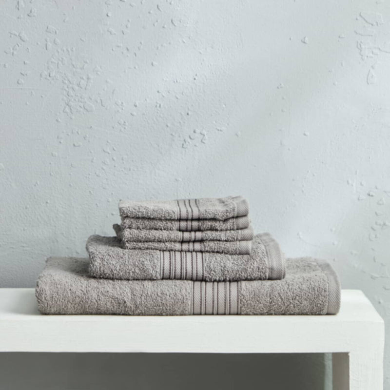 HOMEBOX | Essential Carded 4-Piece Face Towel Set - 30x30 cm | 165409194