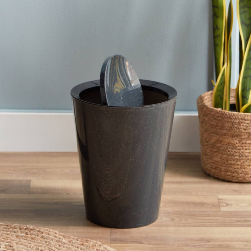 HOMEBOX | Midas Waste Bin with Swing Lid - 8.5 L | 165578209