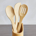 HOMEBOX | Bamboo Kitchen Tool 4-Piece Set with Holder | 165687827