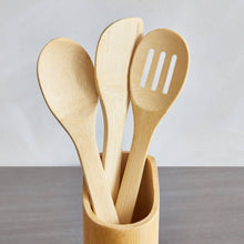 HOMEBOX | Bamboo Kitchen Tool 4-Piece Set with Holder | 165687827