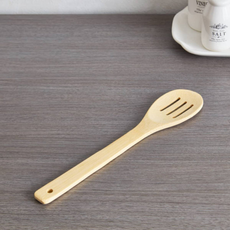 HOMEBOX | Bamboo Wood Pointed Spoon | 165687828