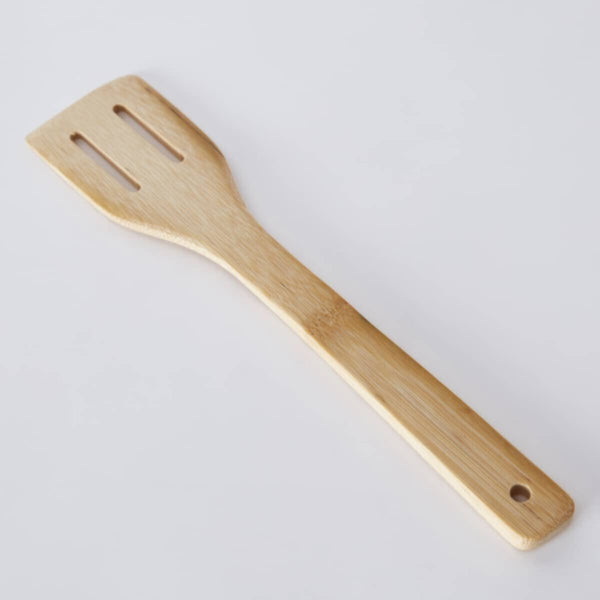 HOMEBOX | Bamboo Wood Slotted Turner | 165687831