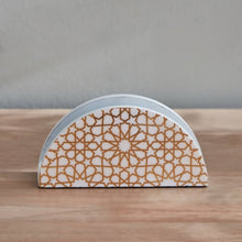 HOMEBOX | Armaya Zellige Printed Napkin Holder - 16.5x4x8 cm | 165712941