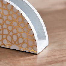 HOMEBOX | Armaya Zellige Printed Napkin Holder - 16.5x4x8 cm | 165712941