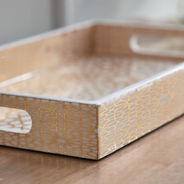 HOMEBOX | Armaya Zellige Print Tray - 35x20x4 cm | 165712950