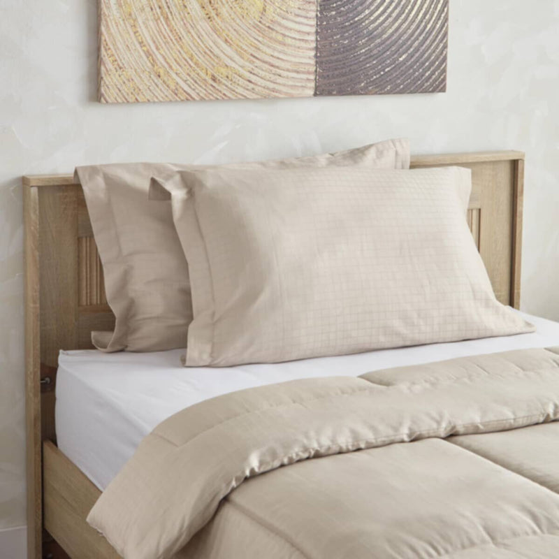 HOMEBOX | Cambridge 3-Piece Cotton Satin Twin Comforter Set - 160x220 cm | 165716006