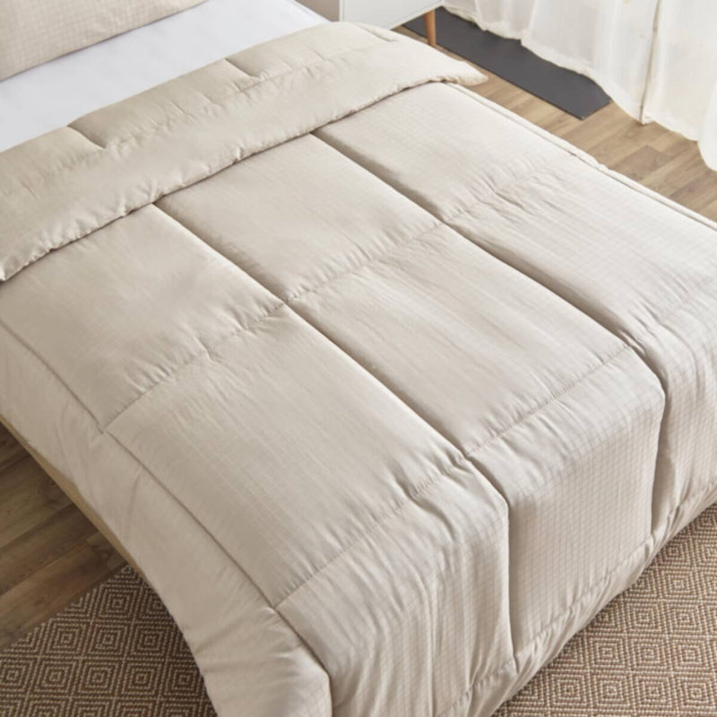 HOMEBOX | Cambridge 3-Piece Cotton Satin Twin Comforter Set - 160x220 cm | 165716006