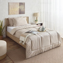 HOMEBOX | Cambridge 3-Piece Cotton Satin Twin Comforter Set - 160x220 cm | 165716006