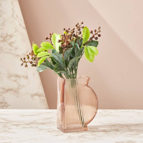 HOMEBOX | Oligo Sprayed Glass Vase - 11x15.5 cm | 165754065