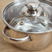 HOMEBOX | Marvel 2-Piece Stainless Steel Casserole with Glass Lid Set - 16 cm | 165762962