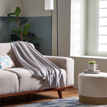 HOMEBOX | Atlanta Solid Recycled Polar Fleece Throw - 120x160 cm | 165780586