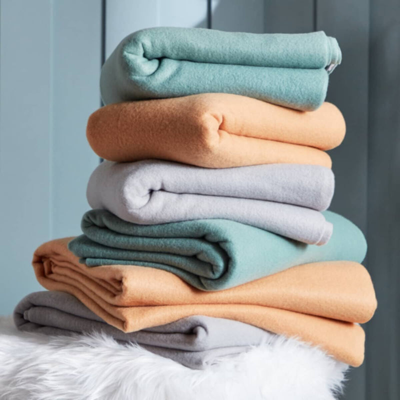 HOMEBOX | Atlanta Solid Recycled Polar Fleece Twin Blanket - 150x200 cm | 165780589