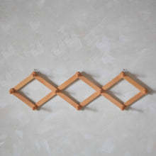 HOMEBOX | Forest Extendable Wooden 10-Hook Wall Hanger | 165790419