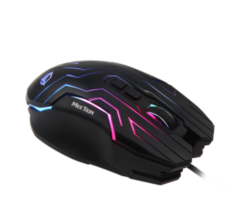 MEETION | Dazzling Wired Gaming Mouse | MT-GM22