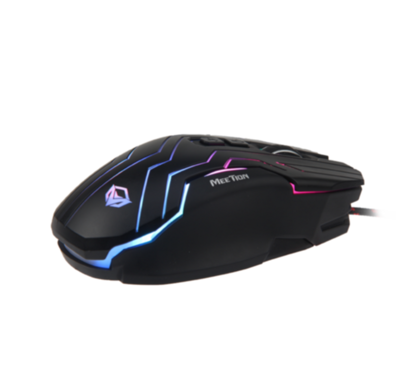 MEETION | Dazzling Wired Gaming Mouse | MT-GM22