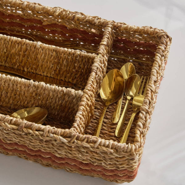 HOMEBOX | Naturaloom Rectangular Kitchen Basket - 40x27x10 cm | 165833568