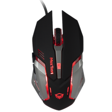 MEETION | USB Corded Backlit Gaming Mouse Black | MT-M915