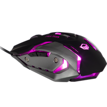 MEETION | USB Corded Backlit Gaming Mouse Black | MT-M915