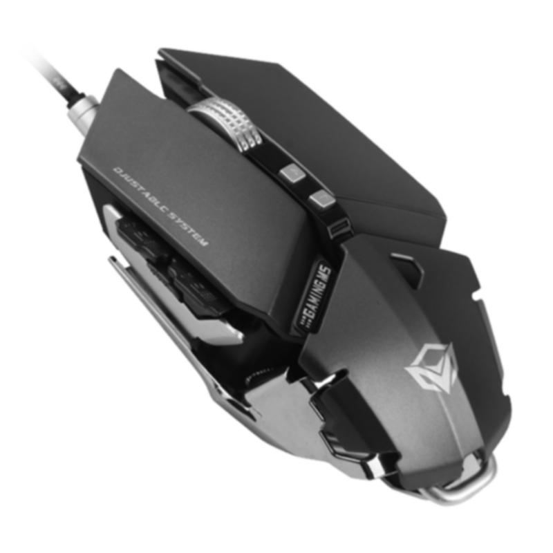 MEETION | Metallic Programmable Gaming Mouse Gray | MT-M985
