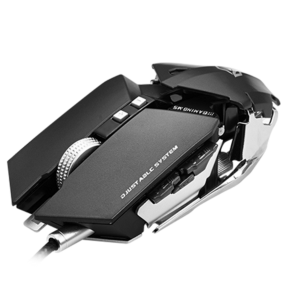 MEETION | Metallic Programmable Gaming Mouse Gray | MT-M985