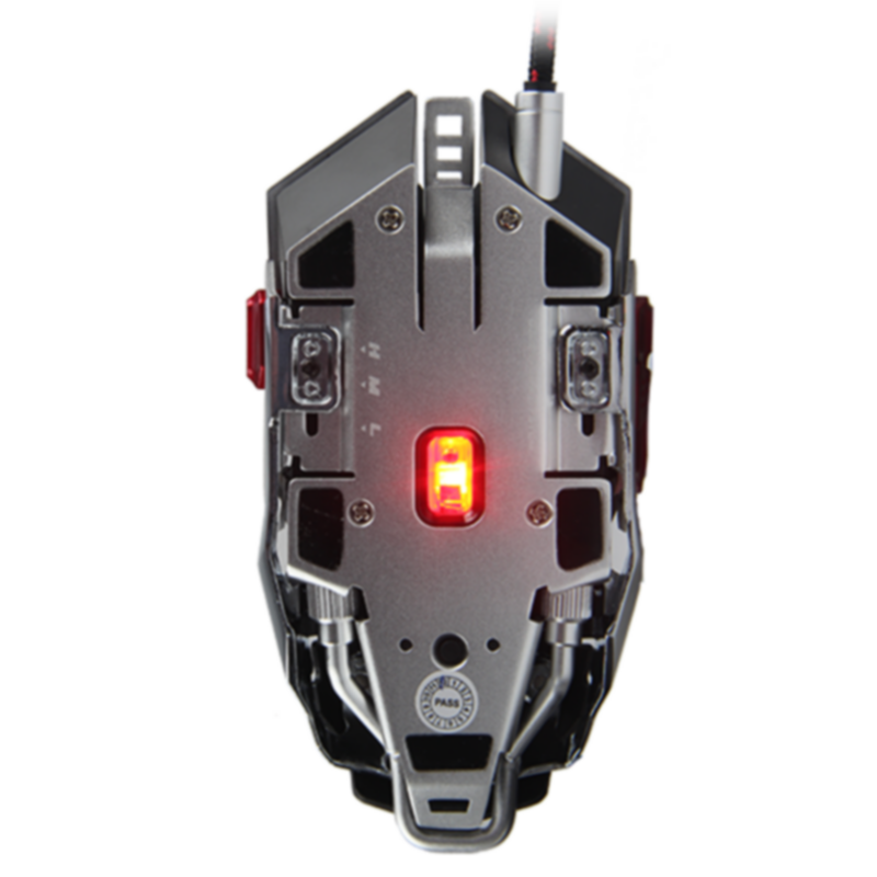 MEETION | Metallic Programmable Gaming Mouse Gray | MT-M985