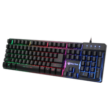 MEETION | USB Corded Rainbow Gaming Backlit Keyboard | MT-K9300