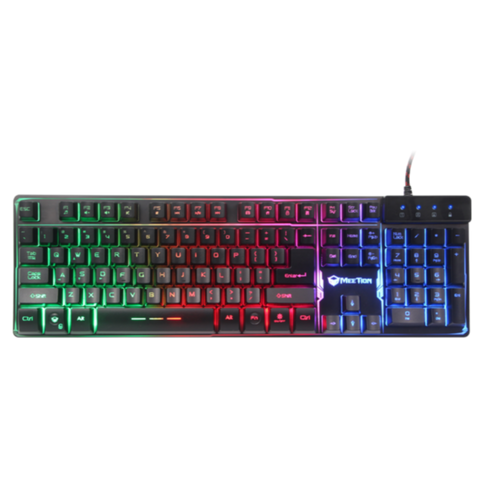 MEETION | USB Corded Rainbow Gaming Backlit Keyboard | MT-K9300