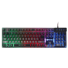 MEETION | USB Corded Rainbow Gaming Backlit Keyboard | MT-K9300